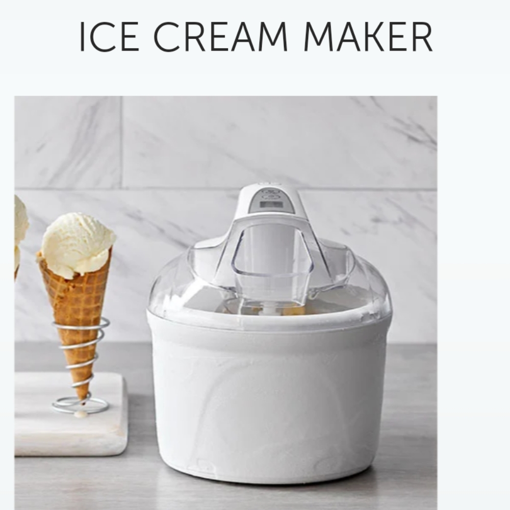 Pampered Chef Ice Cream Maker